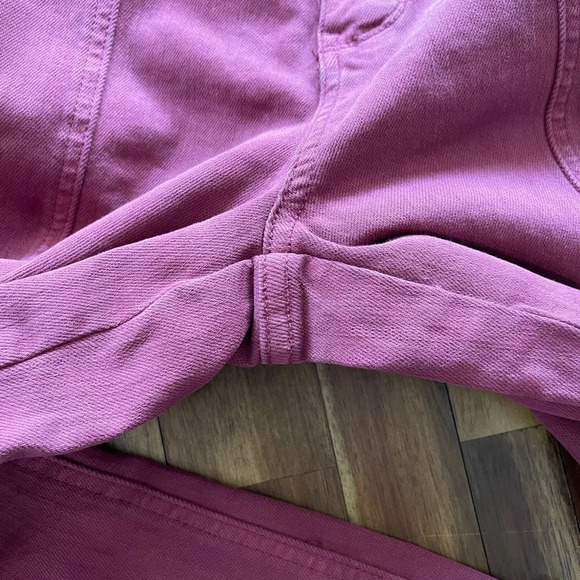 Judy Blue Burgundy front seam straight legJeans - Picture 13 of 16